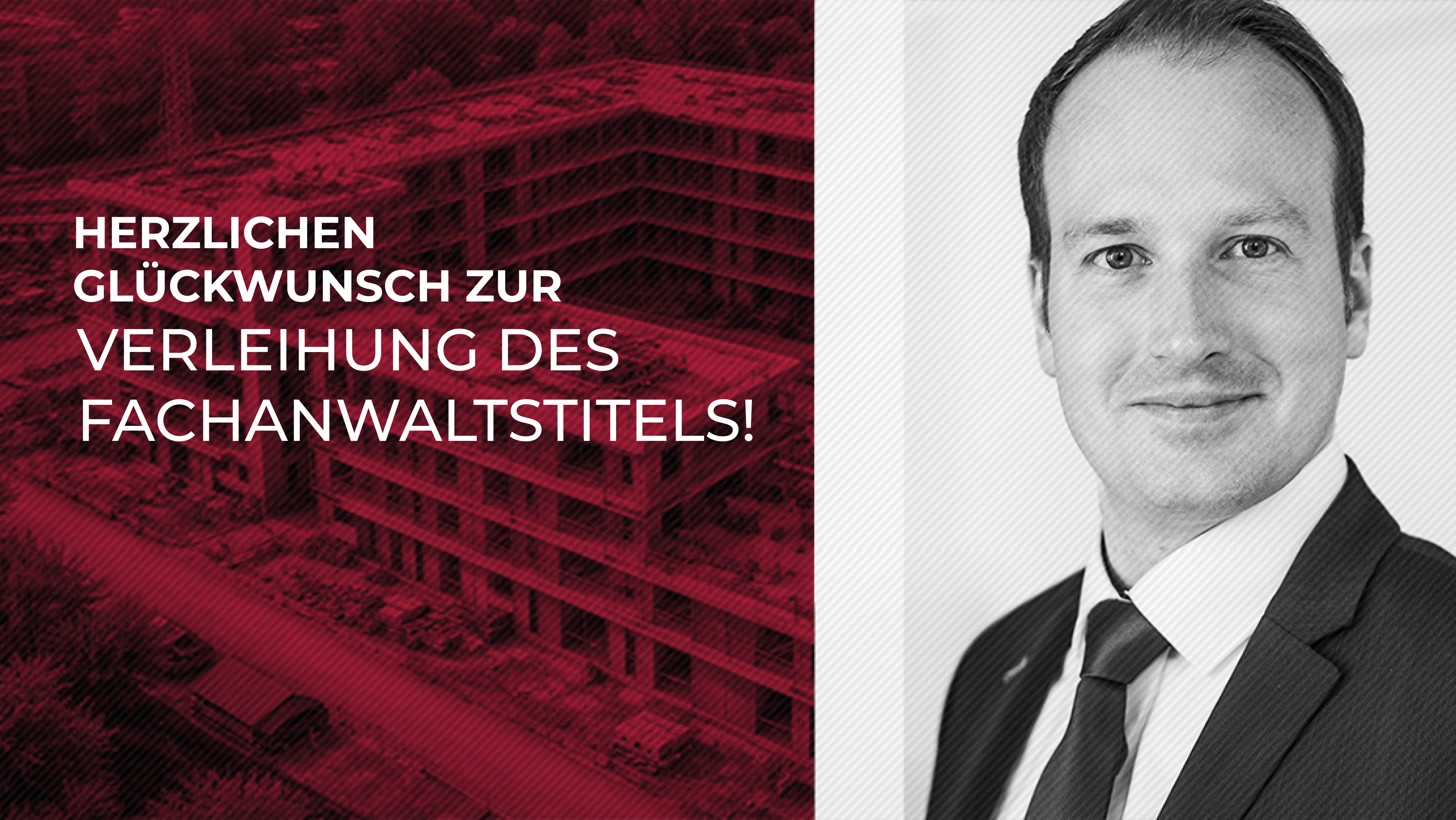 SRB Anwaelte David Hellmanzik wird Fachanwalt für Bau- und Architektenrecht